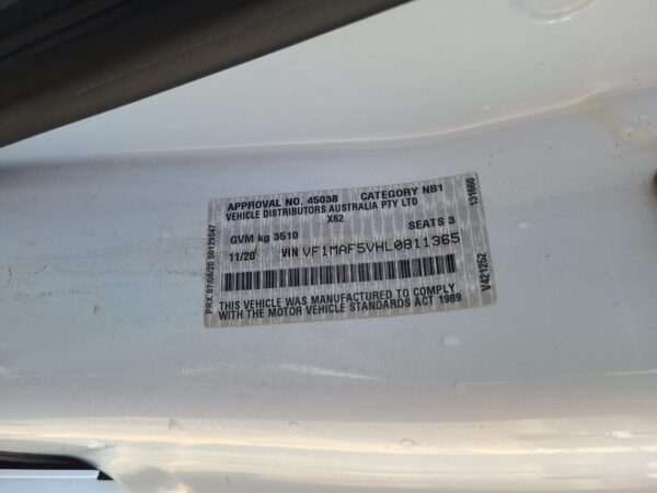 RENAULT MASTER BODY SEAL RUBBER RH SLIDING DOOR RUBBER SEAL, X62, 09/11- 11 12 1 - Image 19