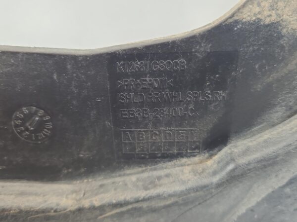 FORD RANGER 2015-2022 MUD FLAPS RH REAR, 2WD HI-RIDE/4WD, PX, 06/15-04/22 - Image 4