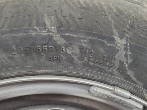 RENAULT MASTER 2011-2024 WHEEL STEEL FACTORY, 16X5.5IN, SILVER, X62, 09/11- - Image 2