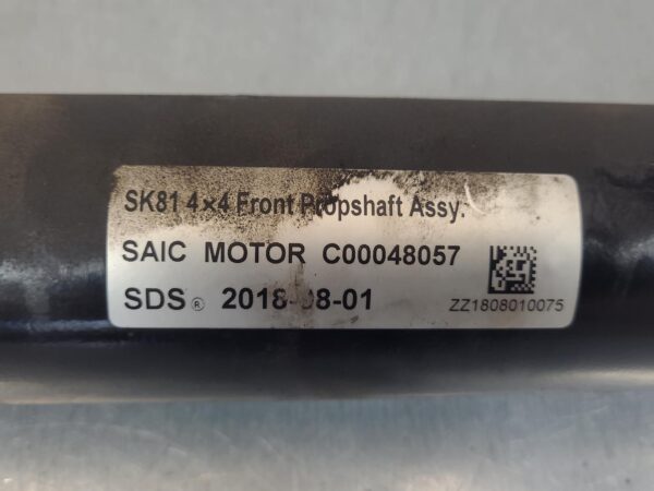 LDV T60 2017-2021 FRONT PROP SHAFT 2.8, AUTO T/M, SK8C, 07/17-10/21 - Image 6