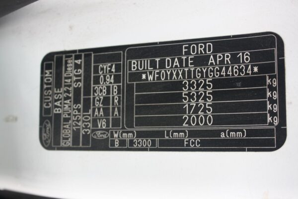 FORD TRANSIT CUSTOM 2013-2023 FUEL INJECTOR VN, 09/13-08/23 - Image 22
