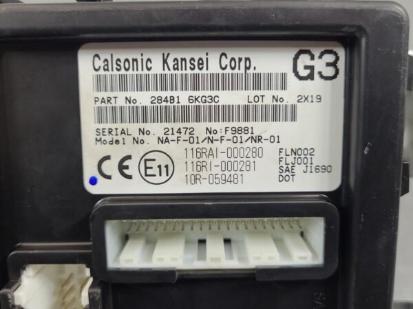NISSAN NAVARA 2015-2025 ECU NP300, BODY CONTROL MODULE, P/N 284B16KG3C, 04/15- - Image 4