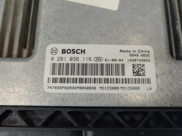 LDV DELIVER 9 2020-2024 ECU ENGINE ECU, 2.0, DIESEL, ECU ONLY, 07/20- - Image 8