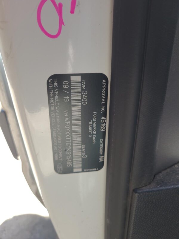 FORD TRANSIT CUSTOM 2013-2023 - Image 22