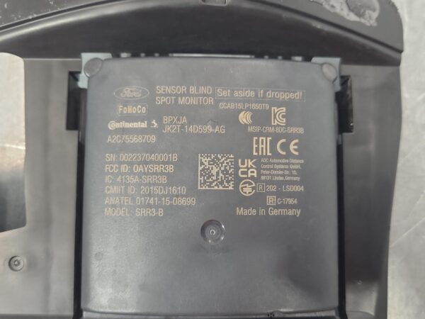 FORD TRANSIT CUSTOM 2013-2023 CAMERA VN, BLIND SPOT MONITOR SENSOR (LH REAR BEHI - Image 5
