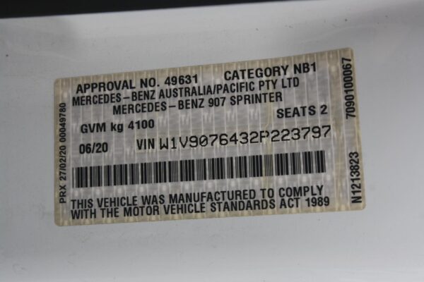 MERCEDES SPRINTER 2018-2025 FUEL INJECTOR VS30, 05/18- - Image 22