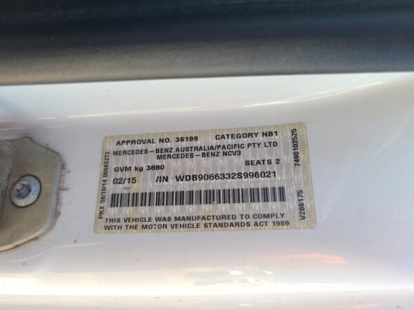 MERCEDES SPRINTER 2006-2018 ABS PUMP/MODULATOR NCV3, P/N A9069001902, 10/06-04/1 - Image 11