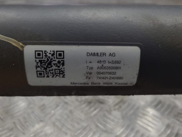 MERCEDES SPRINTER 2006-2018 REAR DIFF ASSEMBLY NCV3, SINGLE REAR WHEEL, 3.692 RA - Image 10