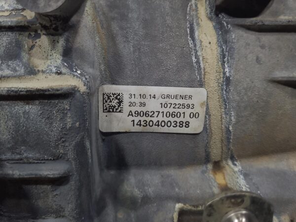 MERCEDES SPRINTER 2006-2018 TRANS/GEARBOX AUTO, RWD, DIESEL, 3.0, 7 SPEED, NCV3, - Image 8