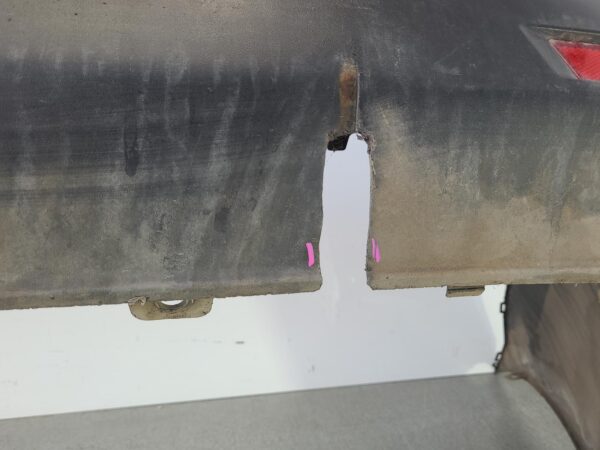 MERCEDES VITO 2015-2020 REAR BUMPER 447, BUMPER BAR, NON PARK SENSOR TYPE, BLACK - Image 15