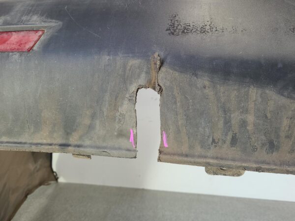 MERCEDES VITO 2015-2020 REAR BUMPER 447, BUMPER BAR, NON PARK SENSOR TYPE, BLACK - Image 13