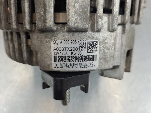 MERCEDES VITO 2015-2022 ALTERNATOR 447, DIESEL, 1.6, TURBO, 622.951 CODE, 185 AM - Image 3