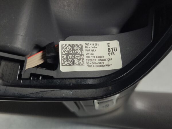 VOLKSWAGEN CRAFTER 2017-2024 STEERING WHEEL VINYL, SY1, 08/17- - Image 6