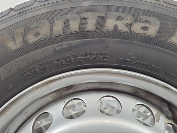 VOLKSWAGEN CRAFTER 2017-2024 WHEEL STEEL FACTORY, 16X6.5IN, ROUND HOLE, GREY, SY - Image 2