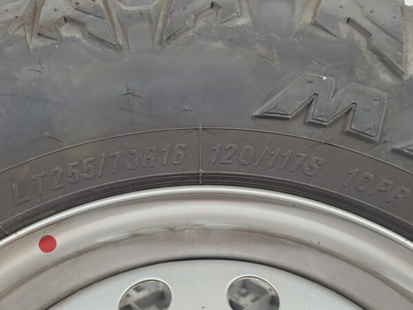 FORD RANGER 2011-2022 WHEEL STEEL 16X6.5IN, PX SERIES 1-3, 06/11-04/22 - Image 2