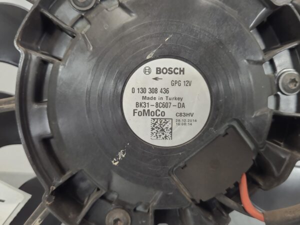 FORD TRANSIT 2014-2018 FAN SINGLE FAN ASSY, DIESEL, 2.2, TURBO, MANUAL T/M, RWD, - Image 5