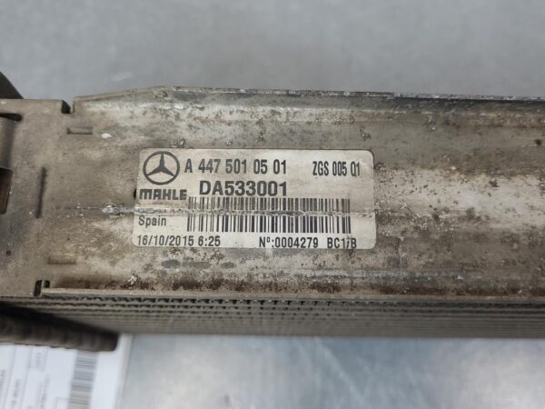MERCEDES VITO 2015-2022 INTERCOOLER DIESEL, 1.6, 447, 03/15-02/22 - Image 5