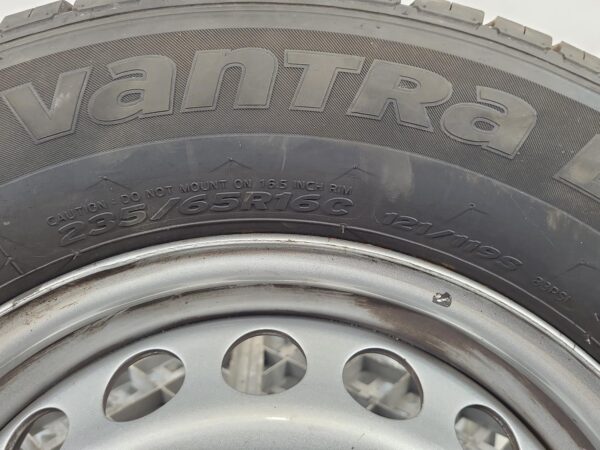 VOLKSWAGEN CRAFTER 2017-2024 WHEEL STEEL FACTORY, 16X6.5IN, ROUND HOLE, GREY, SY - Image 2