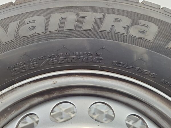 VOLKSWAGEN CRAFTER 2017-2024 WHEEL STEEL FACTORY, 16X6.5IN, ROUND HOLE, GREY, SY - Image 13