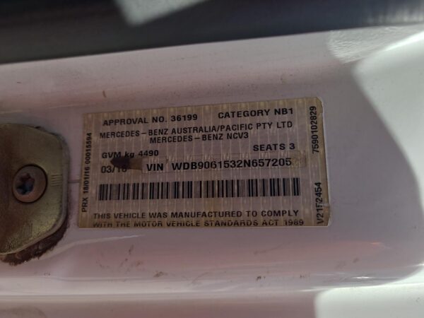 MERCEDES SPRINTER LEFT A/BAG DASH, NCV3, 10/06-04/18 06 07 08 09 10 11 12 13 14 - Image 11