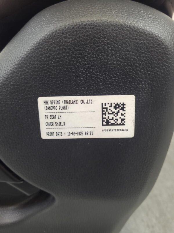 MAZDA BT50 2020-2025 FRONT SEAT LH FRONT (BUCKET SEAT TYPE), TF, LEATHER, BROWN, - Image 36