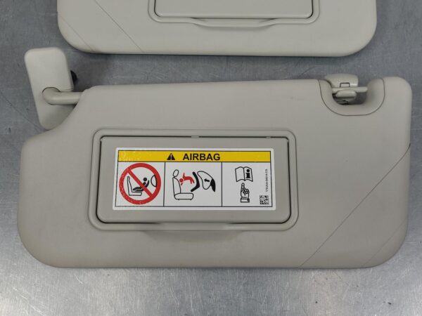 FORD RANGER 2015-2022 SUN VISOR PX2/PX3, PAIR, GREY, SLIDING TYPE, W/ LIGHT, 07/ - Image 16