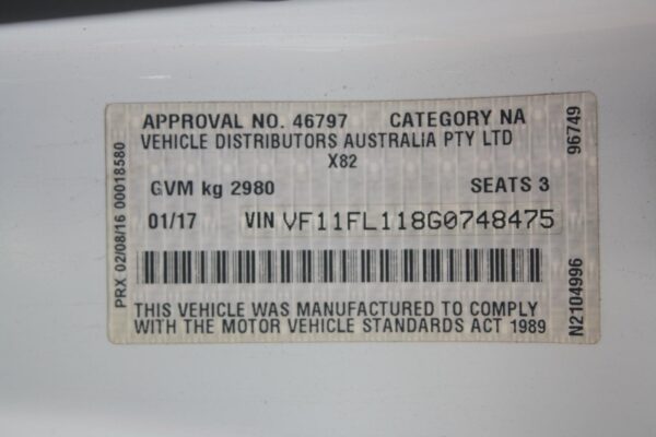 RENAULT TRAFIC 2015-2025 RIGHT FRONT WINDOW REG/MOTOR X82, 01/15- - Image 36