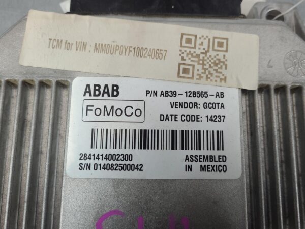 MAZDA BT50 2011-2020 ECU TRANSMISSION ECU, AUTO, P/N AB3912B565AB, UP-UR, 10/11- - Image 27