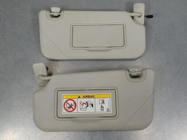 FORD RANGER 2015-2022 SUN VISOR PX2/PX3, PAIR, GREY, SLIDING TYPE, W/ LIGHT, 07/ - Image 10