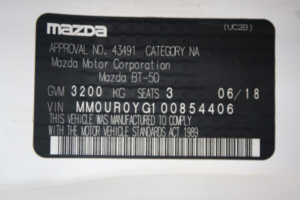 MAZDA BT50 2011-2020 LEFT FRONT HUB ASSEMBLY UP-UR, 2WD HI-RIDE, 10/11-06/20 - Image 40