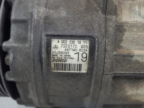 MERCEDES SPRINTER 2006-2018 A/C COMPRESSOR NCV3, 2.1, DIESEL, EURO 4, A002230191 - Image 17