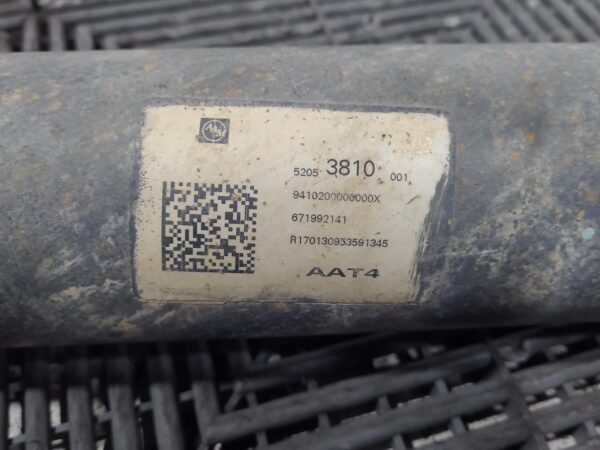 HOLDEN COLORADO 2012-2020 REAR PROP SHAFT RG, AUTO/MANUAL, 4WD, UTE/CAB CHASSIS, - Image 5