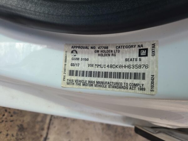 HOLDEN COLORADO 2016-2020 LEFT FRONT STRUT RG, 4WD, 07/16-12/20 - Image 11