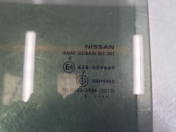 NISSAN NAVARA 2015-2025 LEFT REAR DOOR WINDOW NP300, DUAL CAB, 04/15- - Image 14