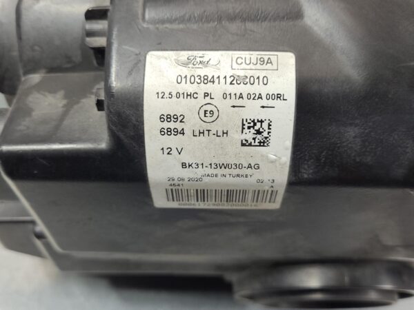 FORD TRANSIT 2014-2016 LEFT HEADLAMP VO, W/ HALOGEN TYPE, W/ CHROME INSERT, 02/1 - Image 9