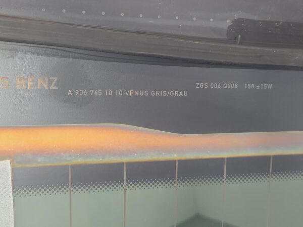 MERCEDES SPRINTER 2006-2018 REAR/TAILGATE GLASS BARN DOOR (LH SIDE), LOW ROOF TY - Image 3