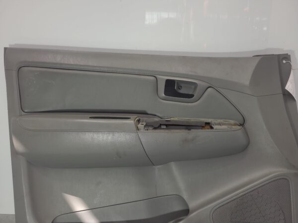 TOYOTA HILUX 2005-2011 DOOR TRIM LH FRONT, DUAL CAB, POWER WINDOWS, LIGHT GREY P - Image 2