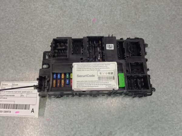 FORD RANGER 2015-2018 ECU BCM W /INTERGRATED FUSE PANEL (UNDER DASH), 2.2/3.2, D - Image 2
