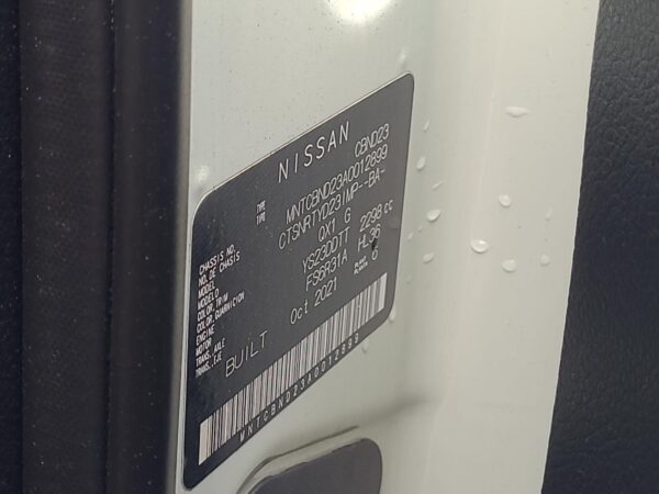 NISSAN NAVARA 2015-2025 LEFT FRONT DOOR NP300, DUAL CAB, 04/15- - Image 22