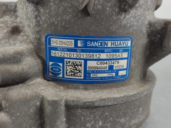 LDV DELIVER 9 2020-2024 A/C COMPRESSOR eDELIVER 9, 08/22- - Image 4