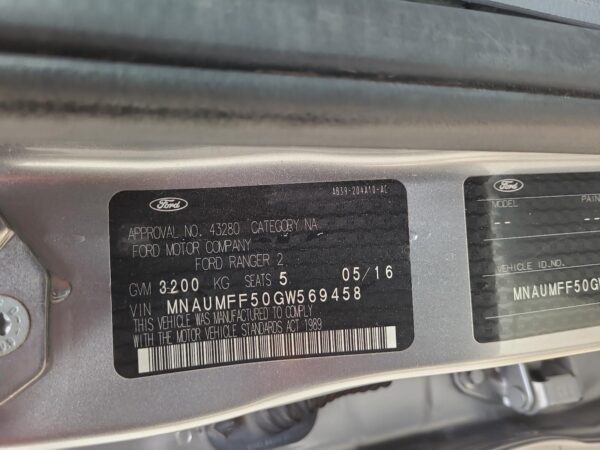 FORD RANGER 2015-2018 ECU BCM W /INTERGRATED FUSE PANEL (UNDER DASH), 2.2/3.2, D - Image 22