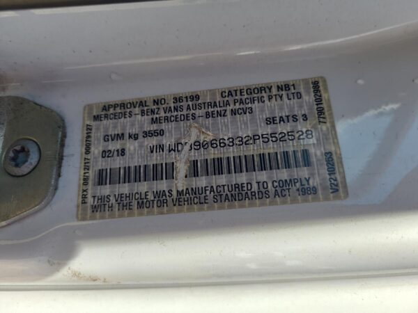 MERCEDES SPRINTER LEFT A/BAG DASH, NCV3, 10/06-04/18 06 07 08 09 10 11 12 13 14 - Image 22