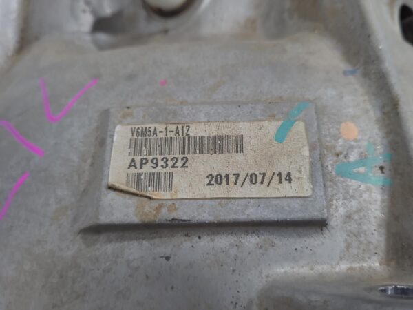 MITSUBISHI TRITON 2015-2018 TRANS/GEARBOX MANUAL, 4WD, DIESEL, 2.4, 4N15, TURBO, - Image 7