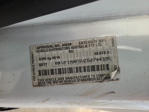 RENAULT MASTER 2011-2024 RIGHT DOOR MIRROR X62, ELECT ADJ, POWER FOLD, NON BLIND - Image 11