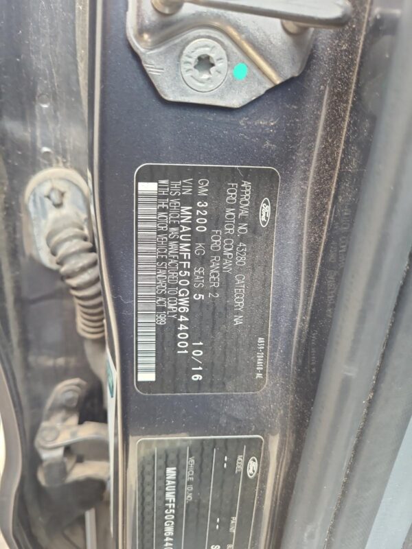 FORD RANGER 2015-2018 ECU PX SERIES 2, BCM W /INTEGRATED FUSE PANEL (UNDER DASH) - Image 11