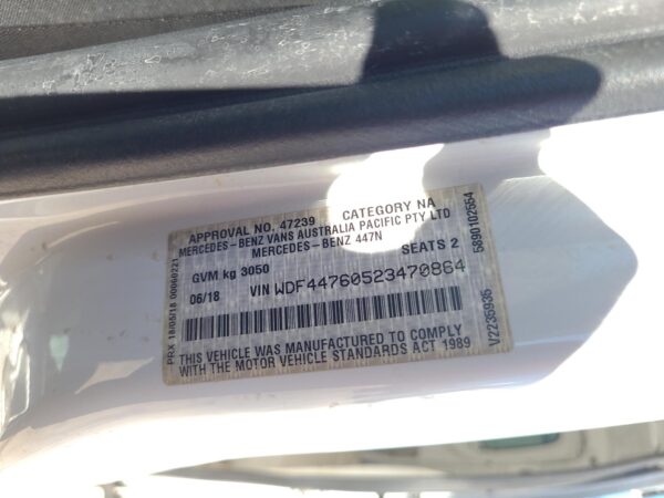 MERCEDES VITO 2015-2022 LEFT FRONT STRUT 447, RWD, DIESEL, 2.1, 03/15-02/22 - Image 39