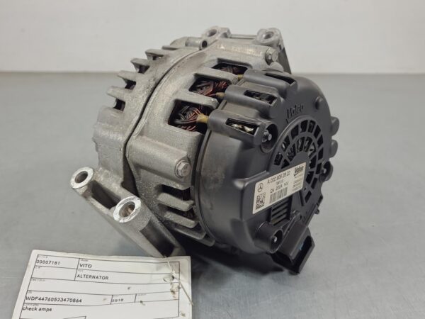 MERCEDES VITO 2015-2022 ALTERNATOR 447, DIESEL, 2.1, TURBO, 651.950 CODE, 200AMP - Image 148