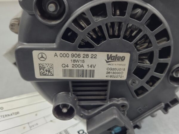 MERCEDES VITO 2015-2022 ALTERNATOR 447, DIESEL, 2.1, TURBO, 651.950 CODE, 200AMP - Image 131
