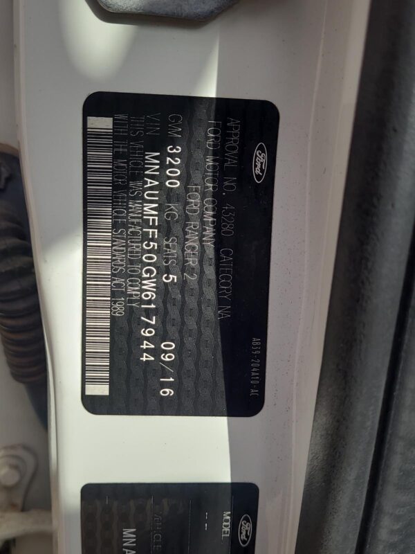 FORD RANGER 2011-2022 ECU PX SERIES 1-3, TRANSMISSION ECU, AUTO T/M, P/N AB3912B - Image 52