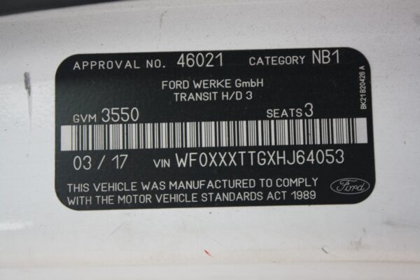 FORD TRANSIT 2016-2019 RIGHT DRIVESHAFT FRONT, AUTO T/M, VO, 10/16-04/19 - Image 33